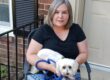 Photo of Alma Kuhlemann and her dog